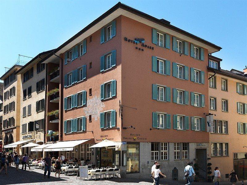 Hotel Adler Zürich Eksteriør billede